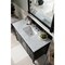James Martin Vanities Brittany 48in Single Vanity, Black Onyx w/ 3 CM Carrara Marble Top 650-V48-BKO-3CAR - alternate 2